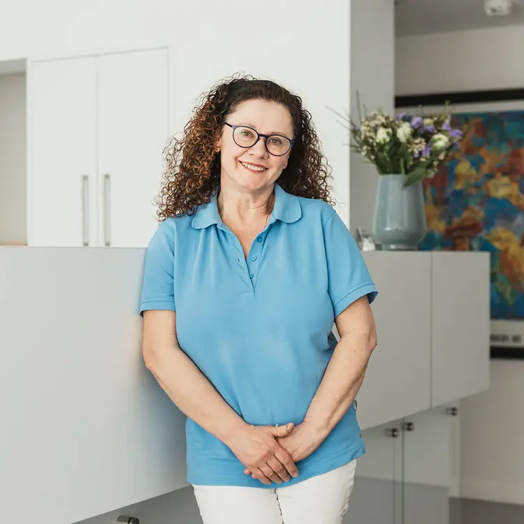 Praxisassistentin Katja Kropeit